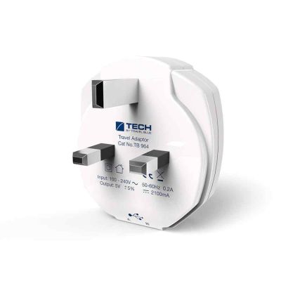 Travel Blue Dual USB Wall Charger - UK