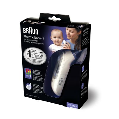 Braun Thermoscan 7 Ear Thermometer IRT6520 White