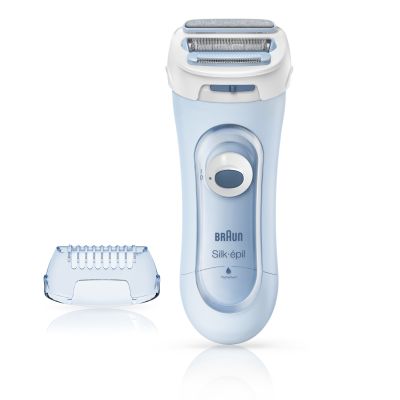 Braun Silk-�pil Lady Shaver 5-160 Blue - 3-in-1 Wet & Dry Electric Shaver