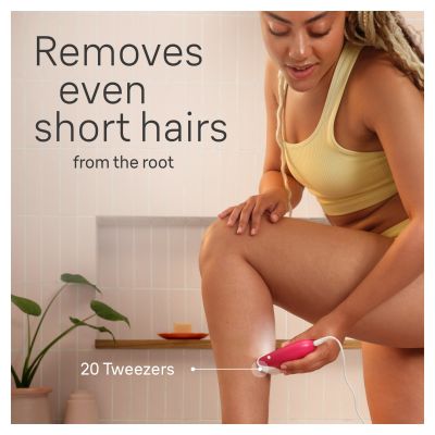 Braun Silk-�pil 3, Corded Epilator For Hair Removal, Weeks Of Smooth Skin, 3-031, Pink