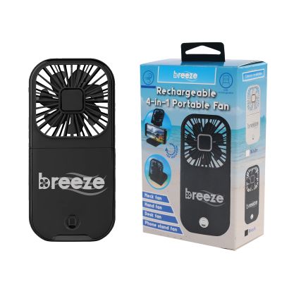 Breeze Neck Fan Black