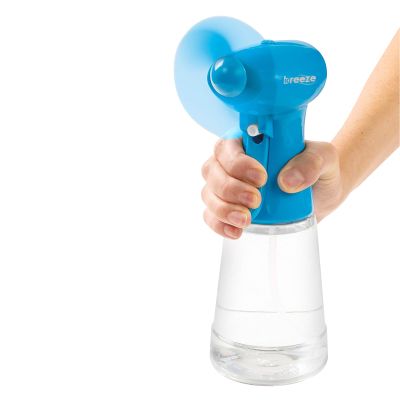 Breeze Mist Fan Blue With Batteries