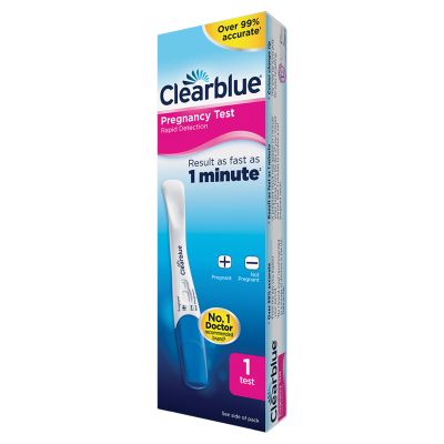 Clearblue Rapid Detection Pregnancy Test, Result As Fast As 1 Minute 1 Test