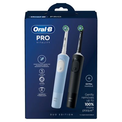 Oral-B Pro Vitality Black & Blue Electric Toothbrushes