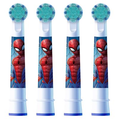 Oral-B Pro Kids Toothbrush Heads Featuring Spiderman, 4 Counts