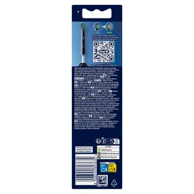 Oral-B Pro Cross Action Black Toothbrush Heads, 2 Counts