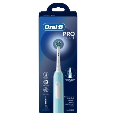 Oral-B Pro Series 1 Blue Electric Toothbrush, Designed By Braun