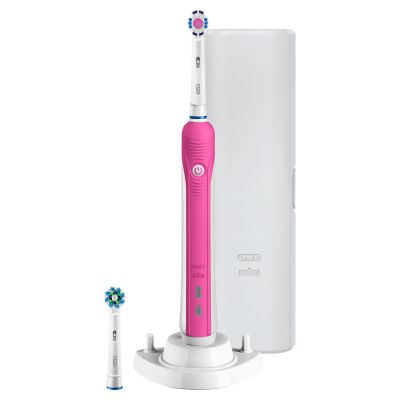 Oral-B Smart 4 -4000W- Electric Toothbrush Pink Powered By Braun