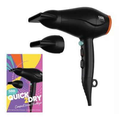 SBB Quick 2 Dry 2000w Compact Hair Dryer