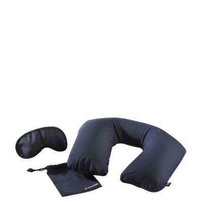 Travel Blue Inflatable Travel Pillow and Eyemask Sleep Set
