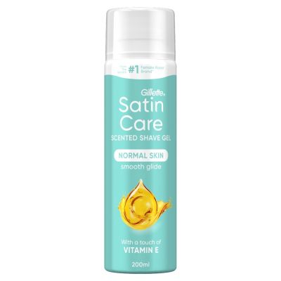 Satin Care Women's Shave Gel, Vitamin E Burst with Olay, 200ml