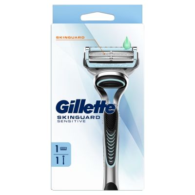 Gillette SkinGuard Sensitive Men’s Razor, 1 Handle, 1 Blade Refills
