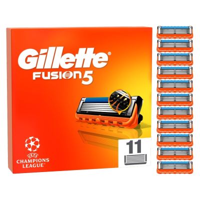 Gillette Fusion5 Razor Refills For Men, 11 Razor Blade Refills
