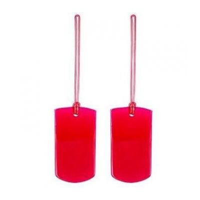 Travel Blue Jelly Luggage Name Tag - Pack of 2