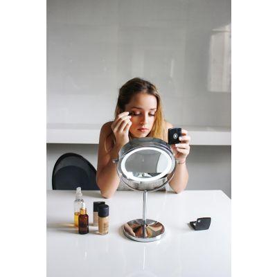 Buerer BS 55 illuminated cosmetics mirror