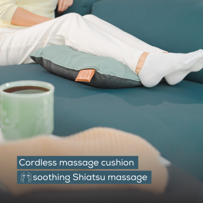 Beurer cordless massage cushion MG 139, Mint