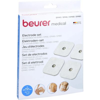 Beurer Electrodes 45x45mm-8pc For EM40/41/49/80/95