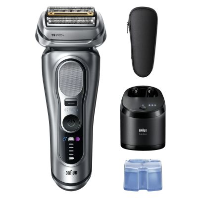 Braun Series 9 PRO+ Electric Shaver, Pro SensoAdapt, SmartCare Center, 9667CC, Silver