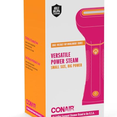 Conair Power Steam Dual Voltage Steamer Pink