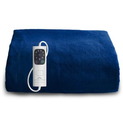 Dreamland Snuggle Up Electric Warming Throw - Navy