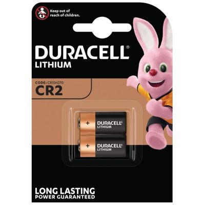 Duracell Photo Lithium Ultra Batteries 3v DLCR2B2 - 2 Pack 