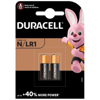 Duracell Specialist Battery 1.5V LR1 MN9100B2 2 Pack 