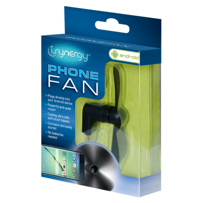 iSynergy Aircooler SINGLE Phone Fan Android