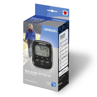 Omron Walking Style IV Pedometer (Black)