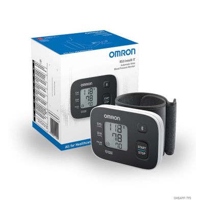 Omron RS3 Intelli IT Automatic Wrist Blood Pressure Monitor