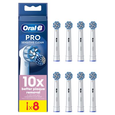 Oral-B Pro Sensitive Clean Toothbrush Heads, 8 Counts